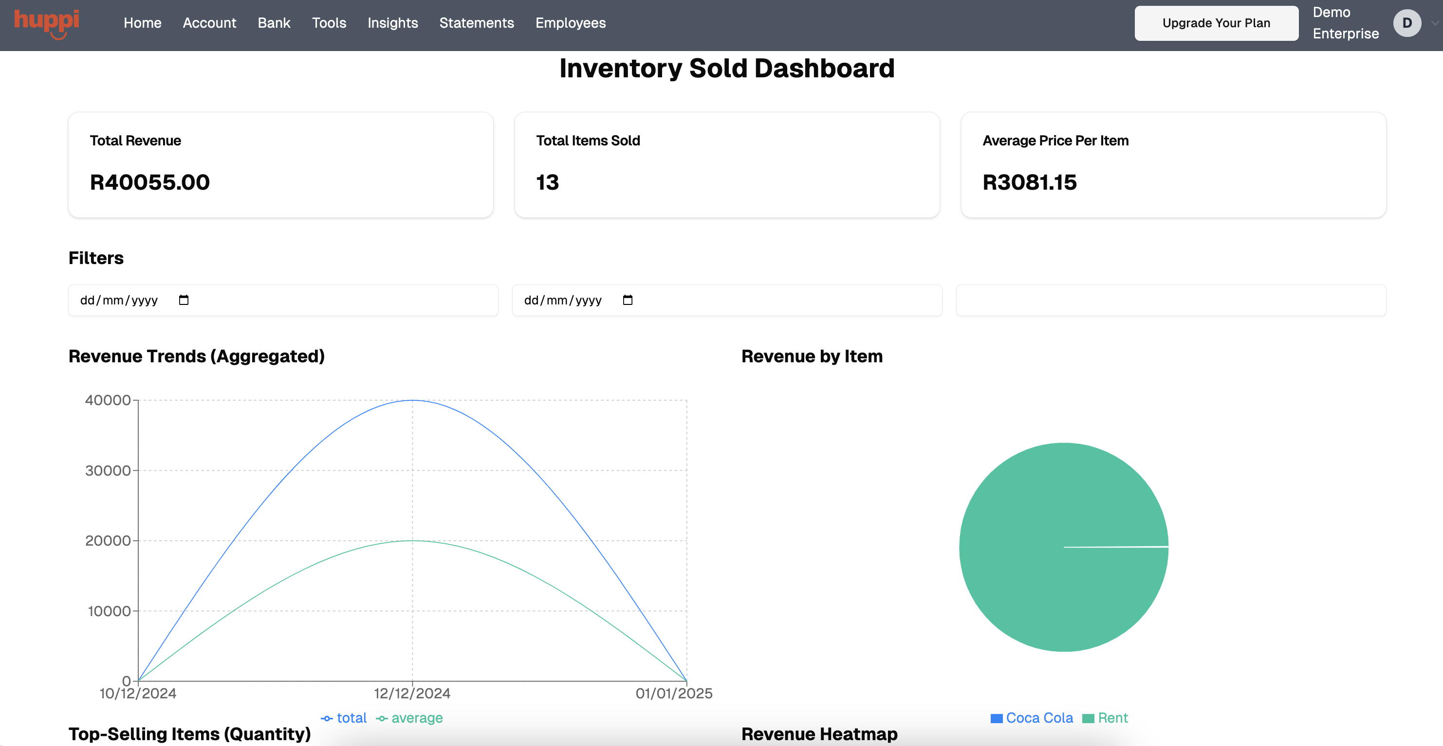 HUPPI - Cash flow management for freelancers and small businesses media 3