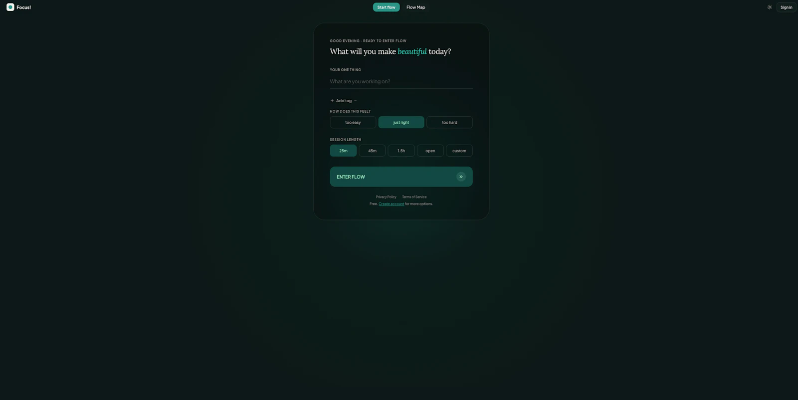 Focus! screenshot 2