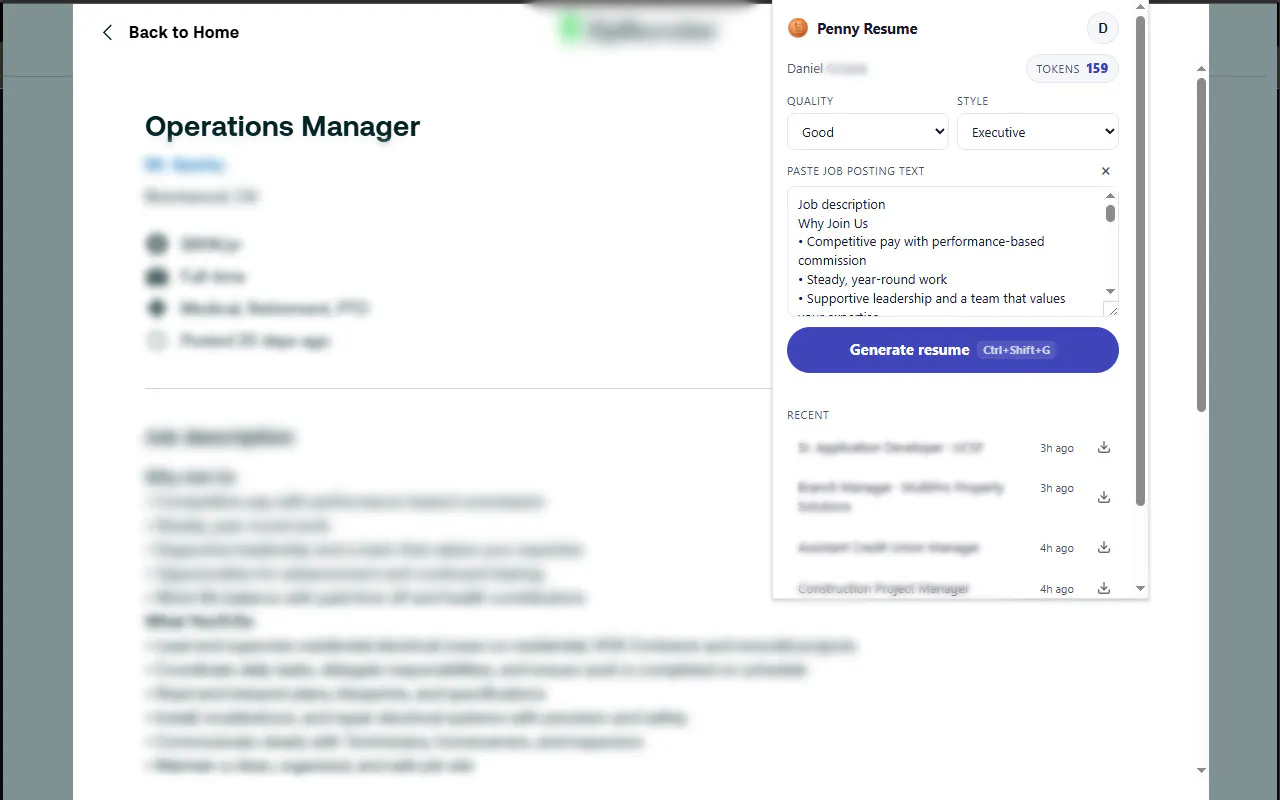 Penny Resume gallery image