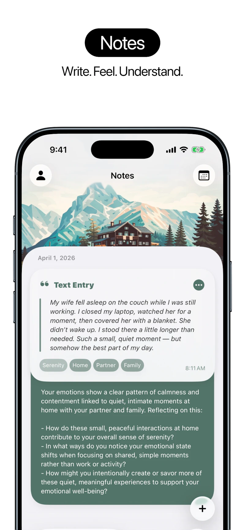 Whisper Journal screenshot 1