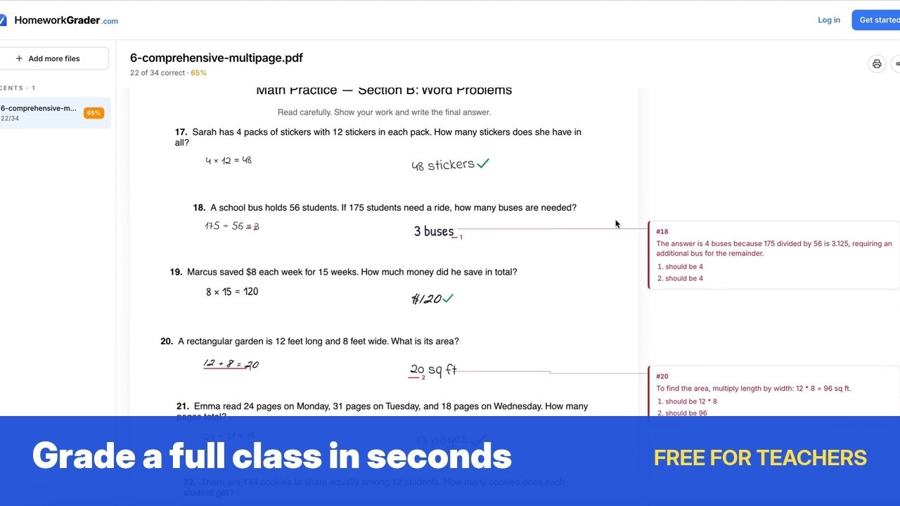 HomeworkGrader.com gallery image