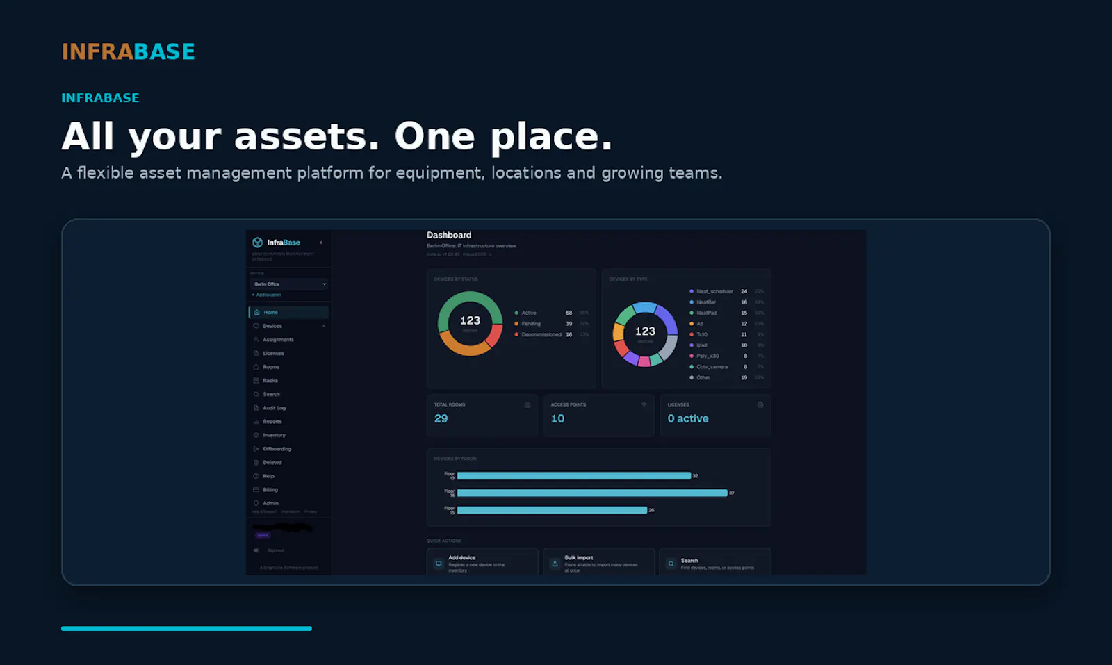 InfraBase screenshot 2