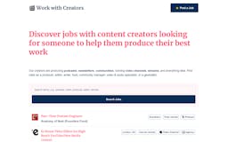 Work With Creators media 1