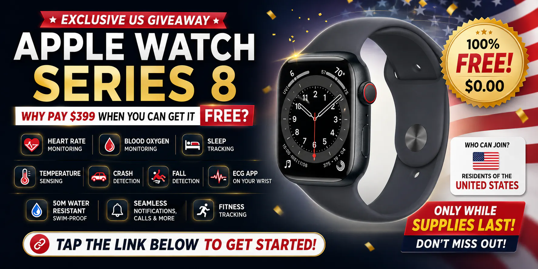 APPLE WATCH SERIES 8 gallery image