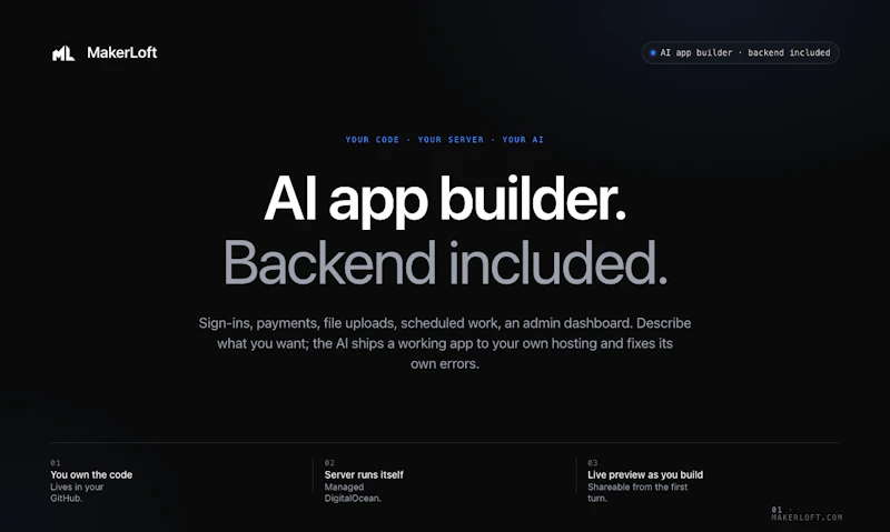 MakerLoft screenshot 1
