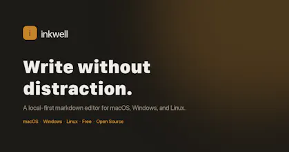 inkwell - Write without distraction. gallery image