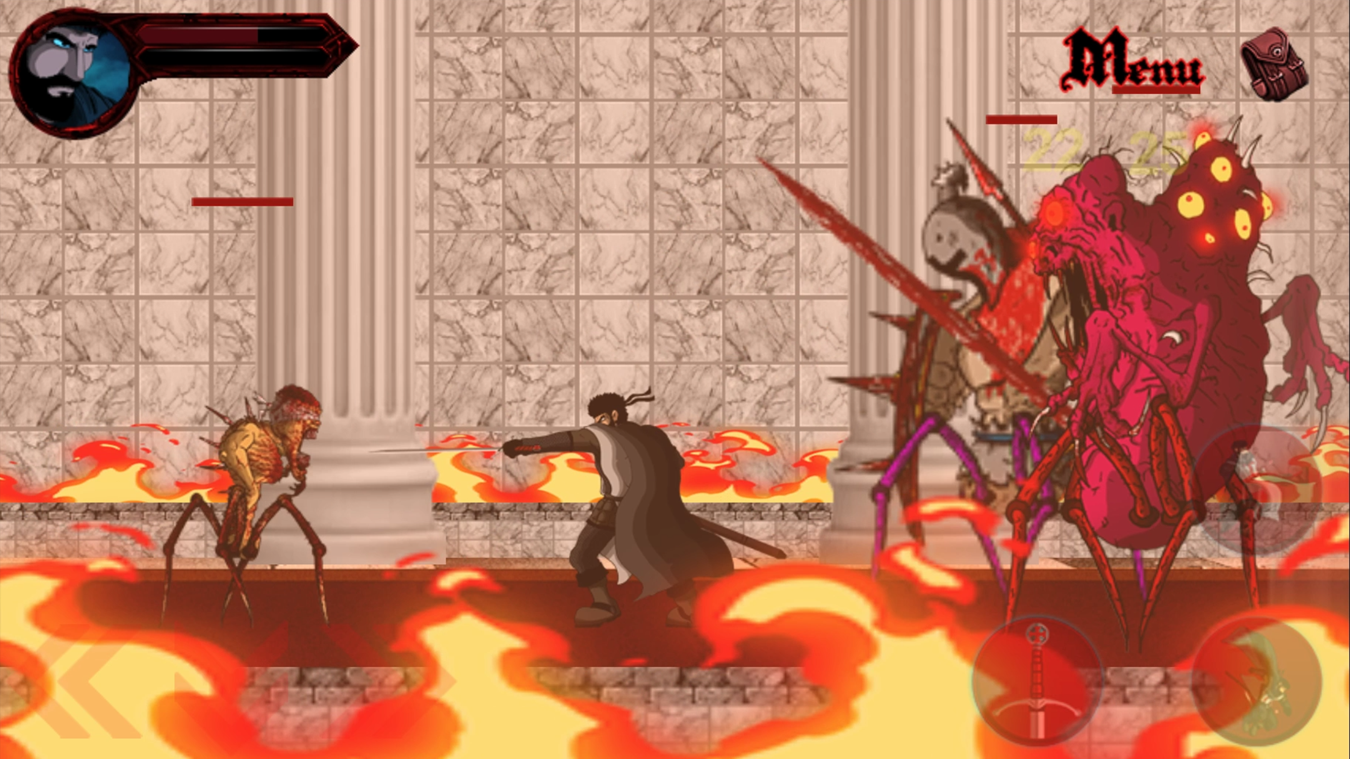 وسائط تمبلار 2 - Templar 2 هي لعبة مستقلة ثنائية الأبعاد لنظام Android 8