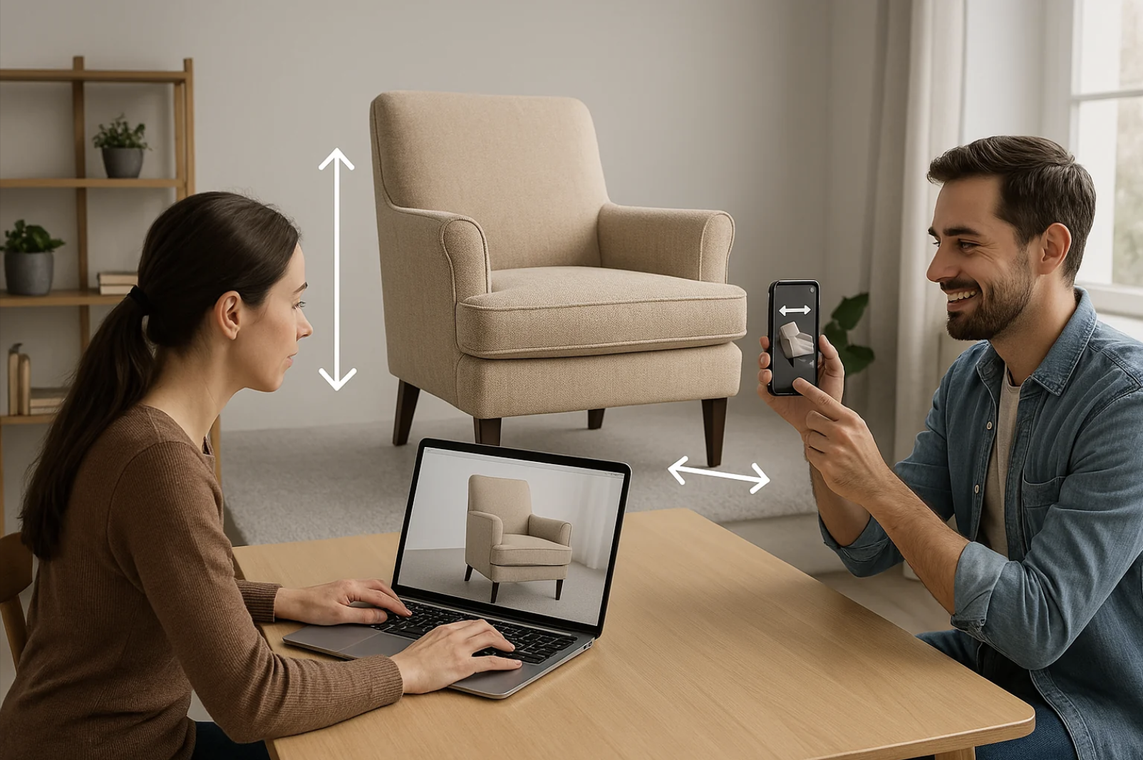 Captura de AR de AR Vaoks - Showroom está ahora en la casa de su cliente media 1
