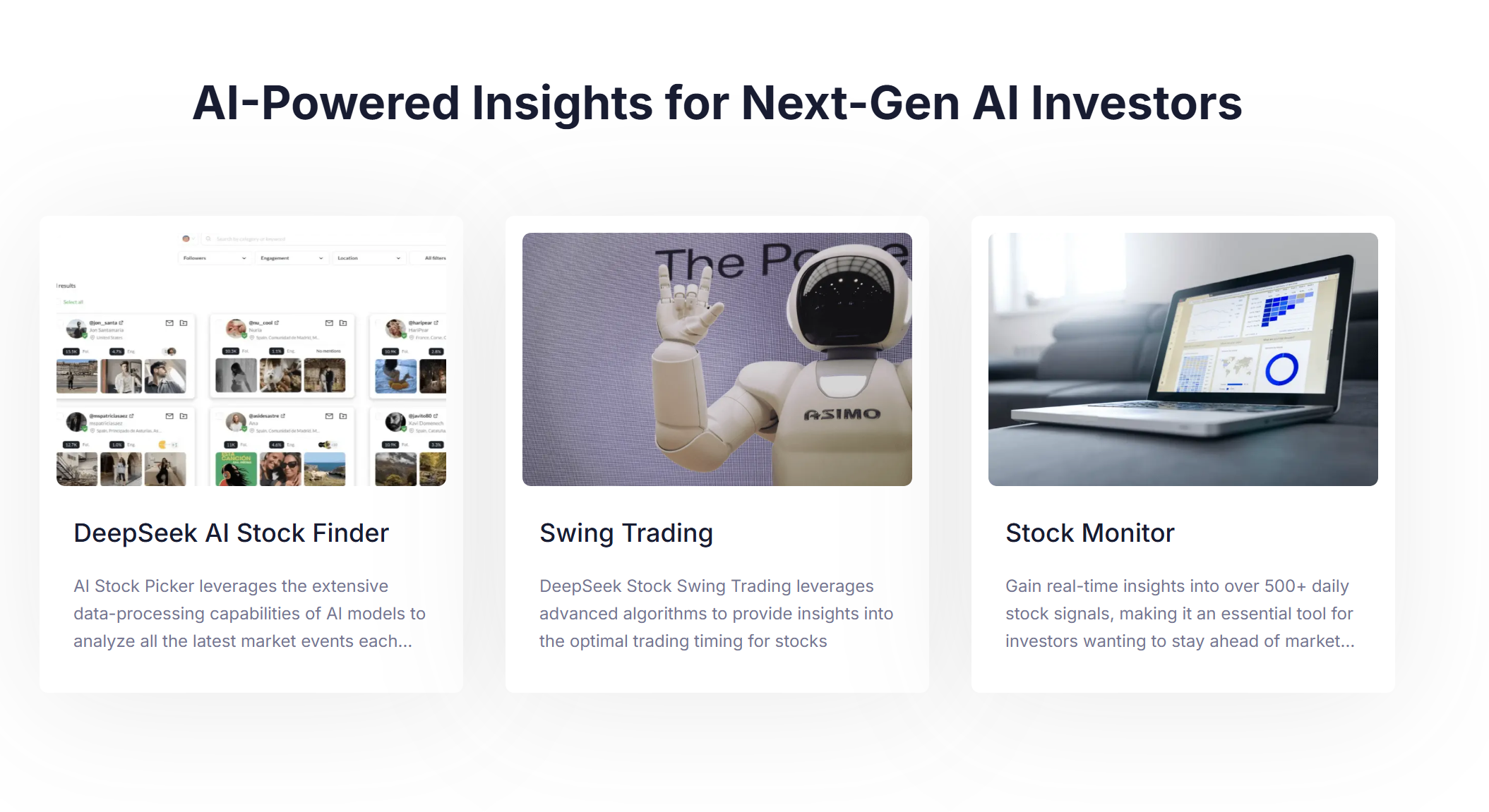 AI-powered Stock Platform gallery image