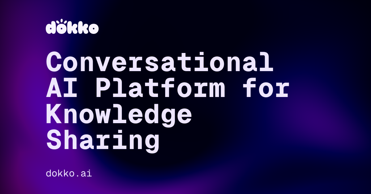 startuptile Dokko-Conversational AI Platform for Knowledge Sharing