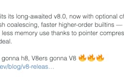 V8 release v8.0 media 1