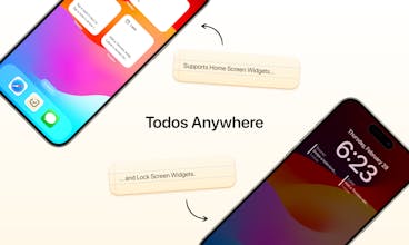 Twodosアプリのプライバシー機能を表現したイラストで、安全かつ心配のないタスクの整理体験を強調しています。