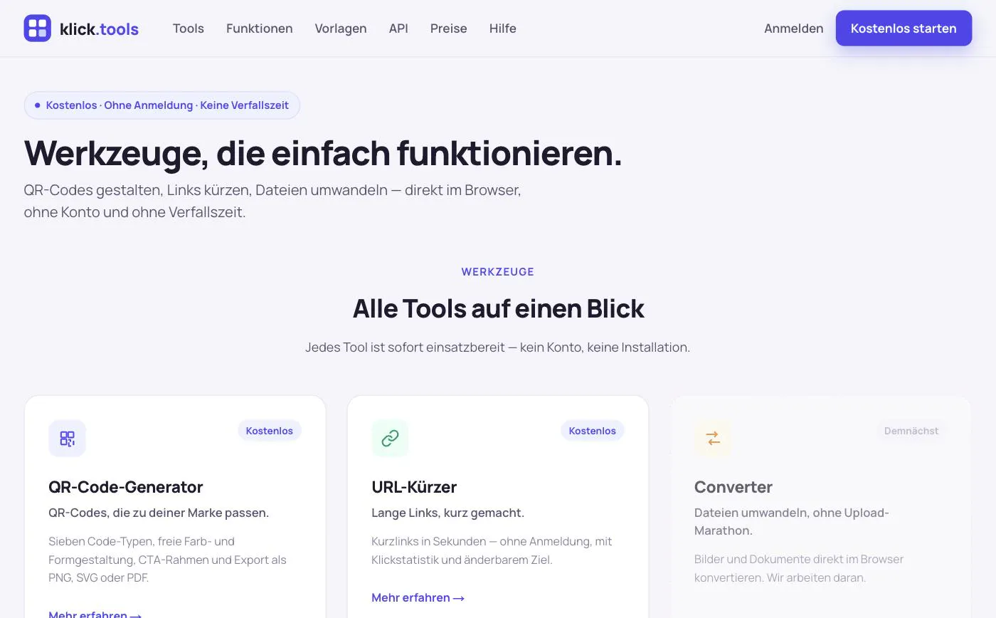 klick.tools gallery image