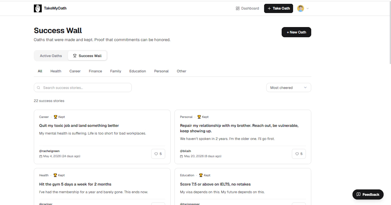TakeMyOath screenshot 3
