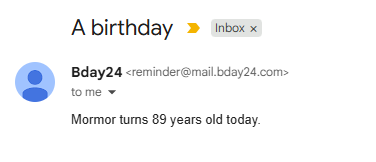 Bday24 - Screenshot 5 showing product features and functionality