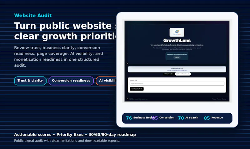 GrowthLens screenshot 3