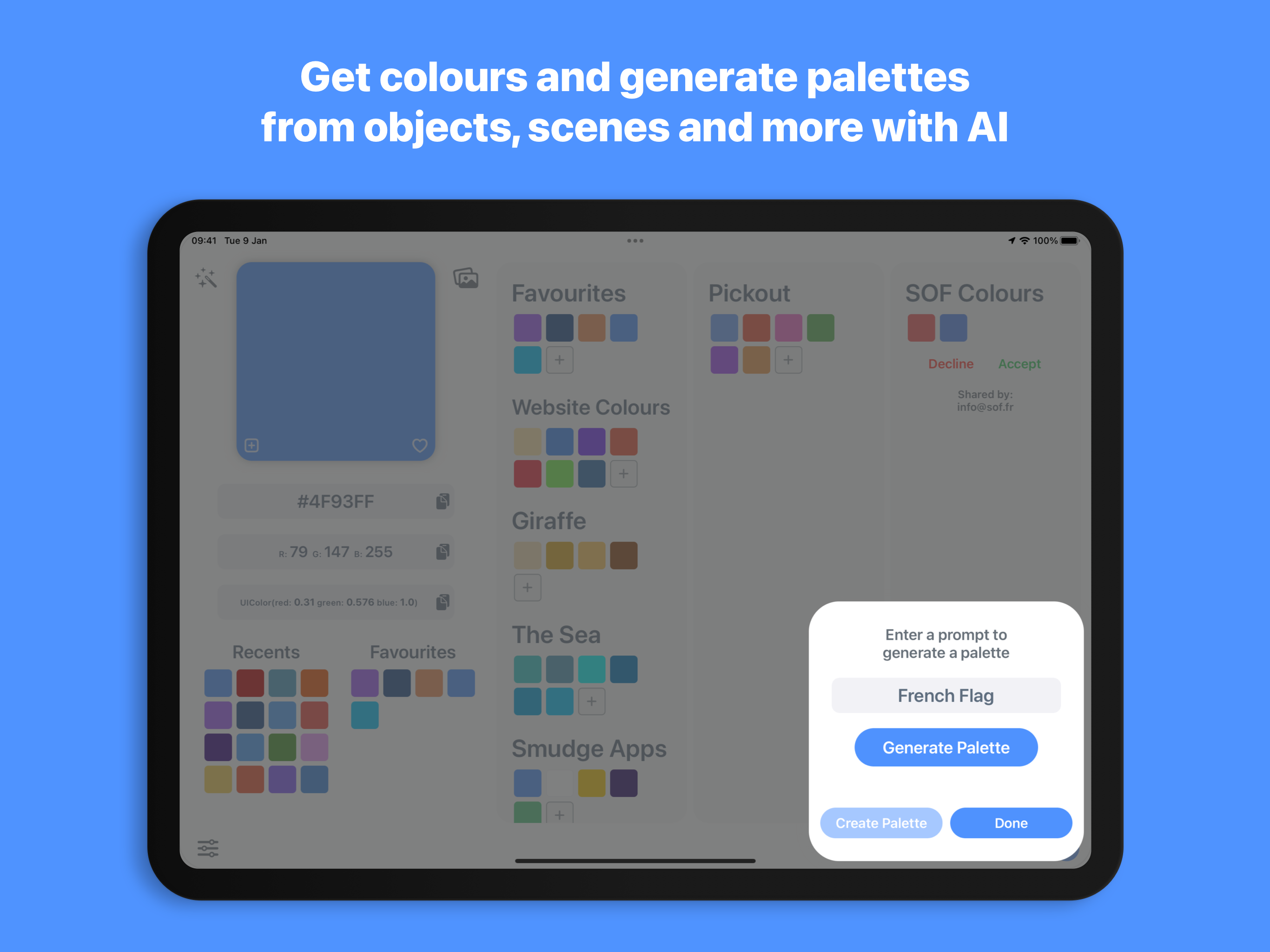 Paleta de colores del desarrollador media 7