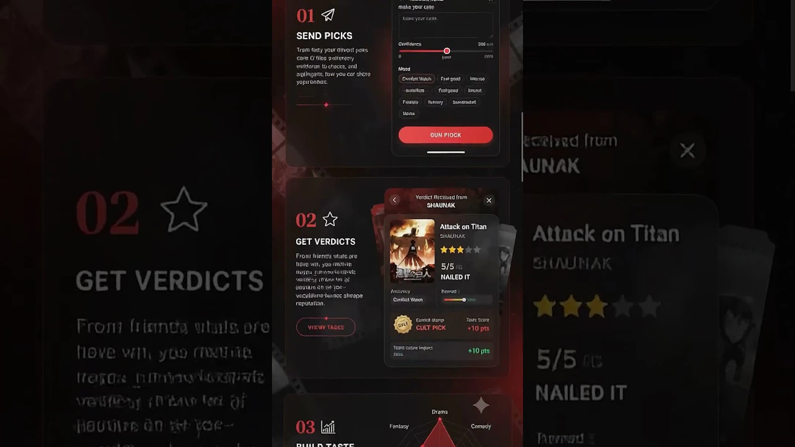 Rec'd Club — Stamped by Taste screenshot 1 (video preview)