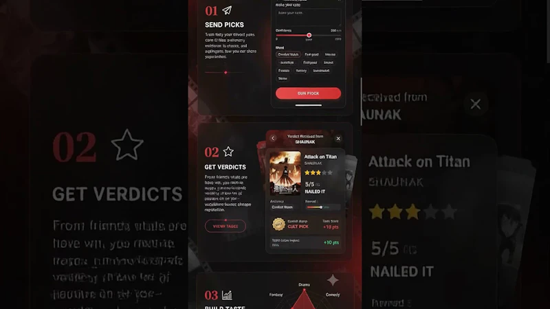 Rec'd Club — Stamped by Taste screenshot 1 (video preview)