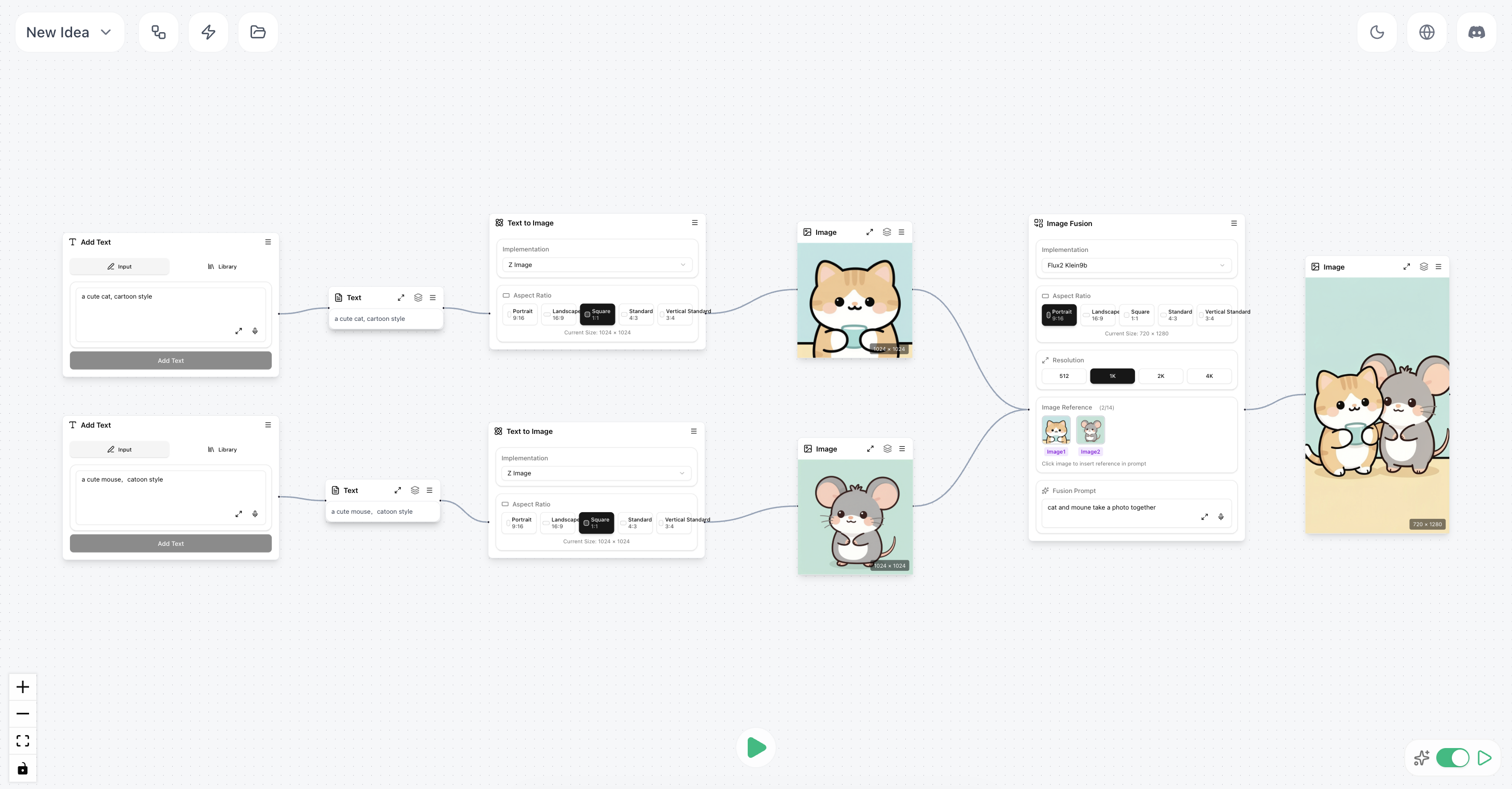 TongFlow - Open-source GenAI studio gallery image
