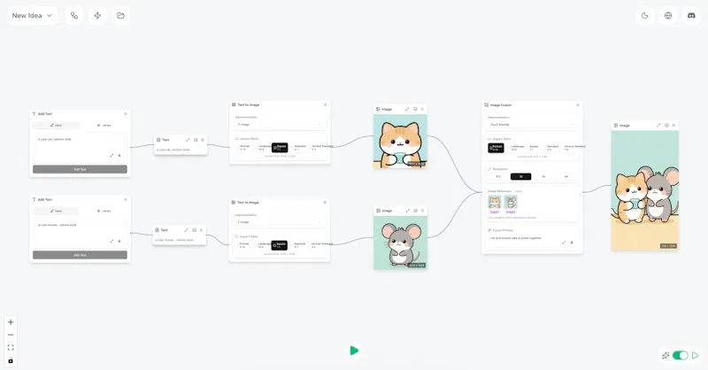 TongFlow - Open-source GenAI studio screenshot 2