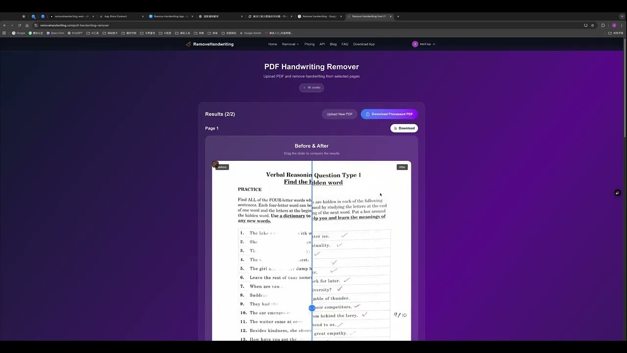 RemoveHandwriting gallery image
