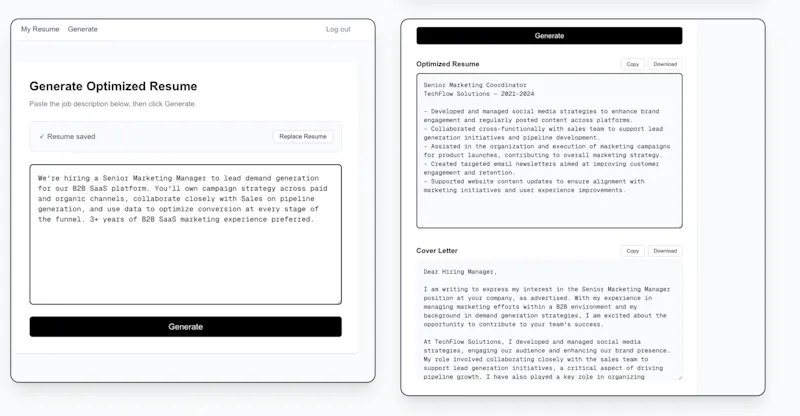 AI Resume Optimizer screenshot 3