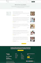 Golife Fundraising Website Template HTML gallery image