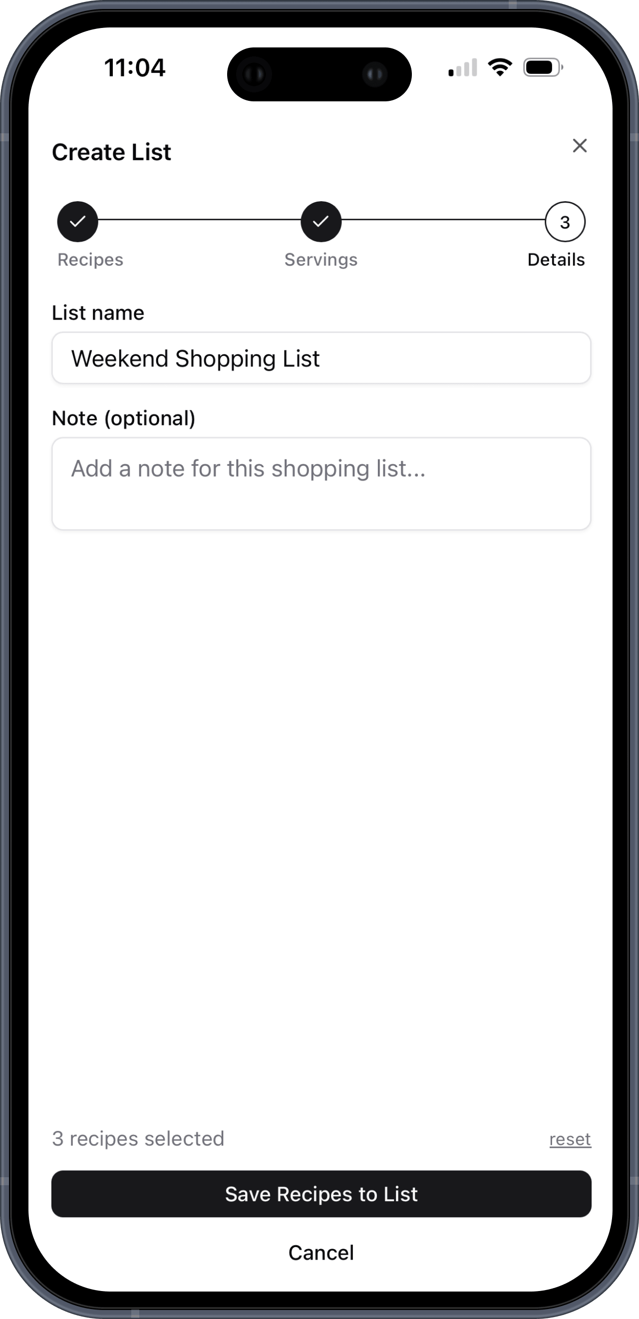 Basket List gallery image
