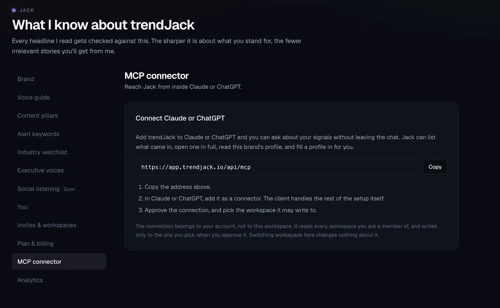 trendJack screenshot 4
