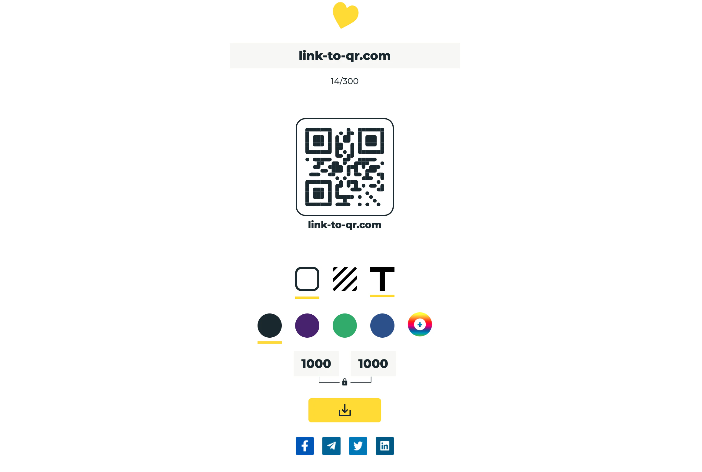 Link To Qr Free Beautiful Qr Codes Product Hunt