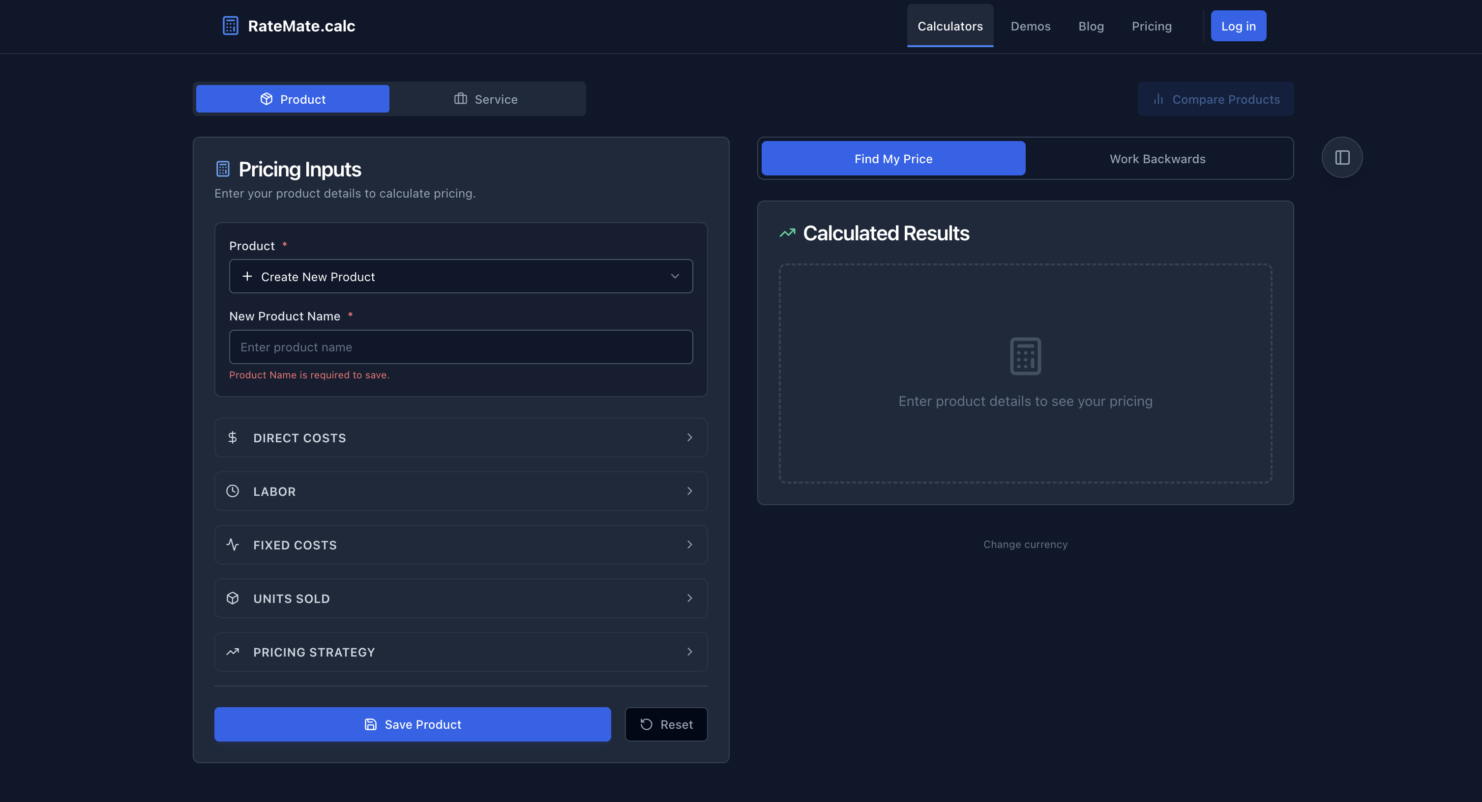 RateMate: A tool for Small Businesses gallery image