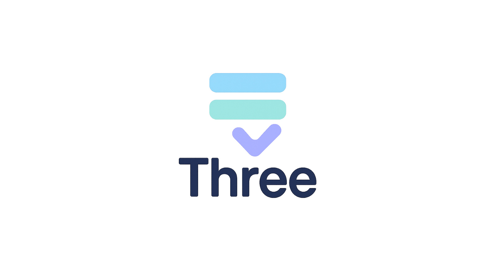 Three Tasks App - Product Hunt launch logo and brand identity