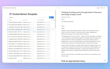 Pocket to Notion gallery image