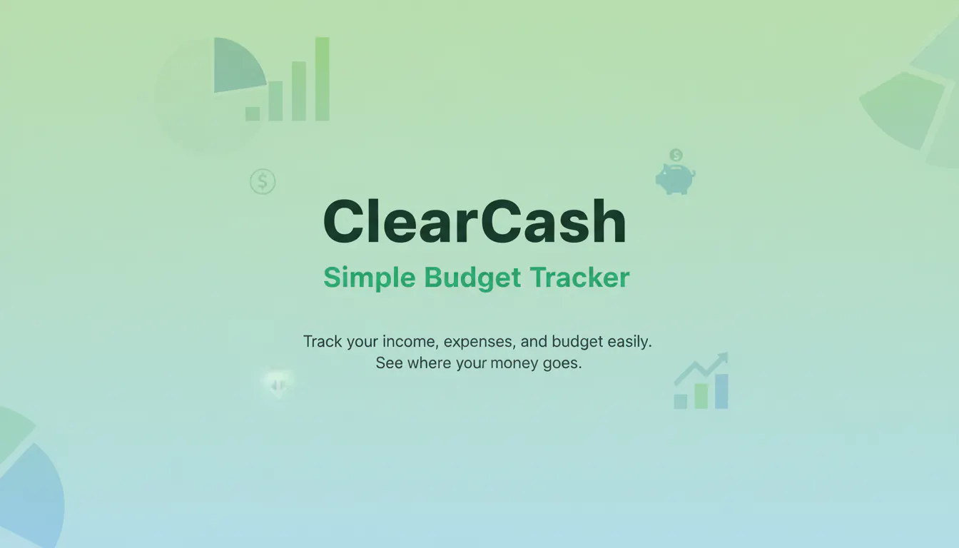ClearCash product banner