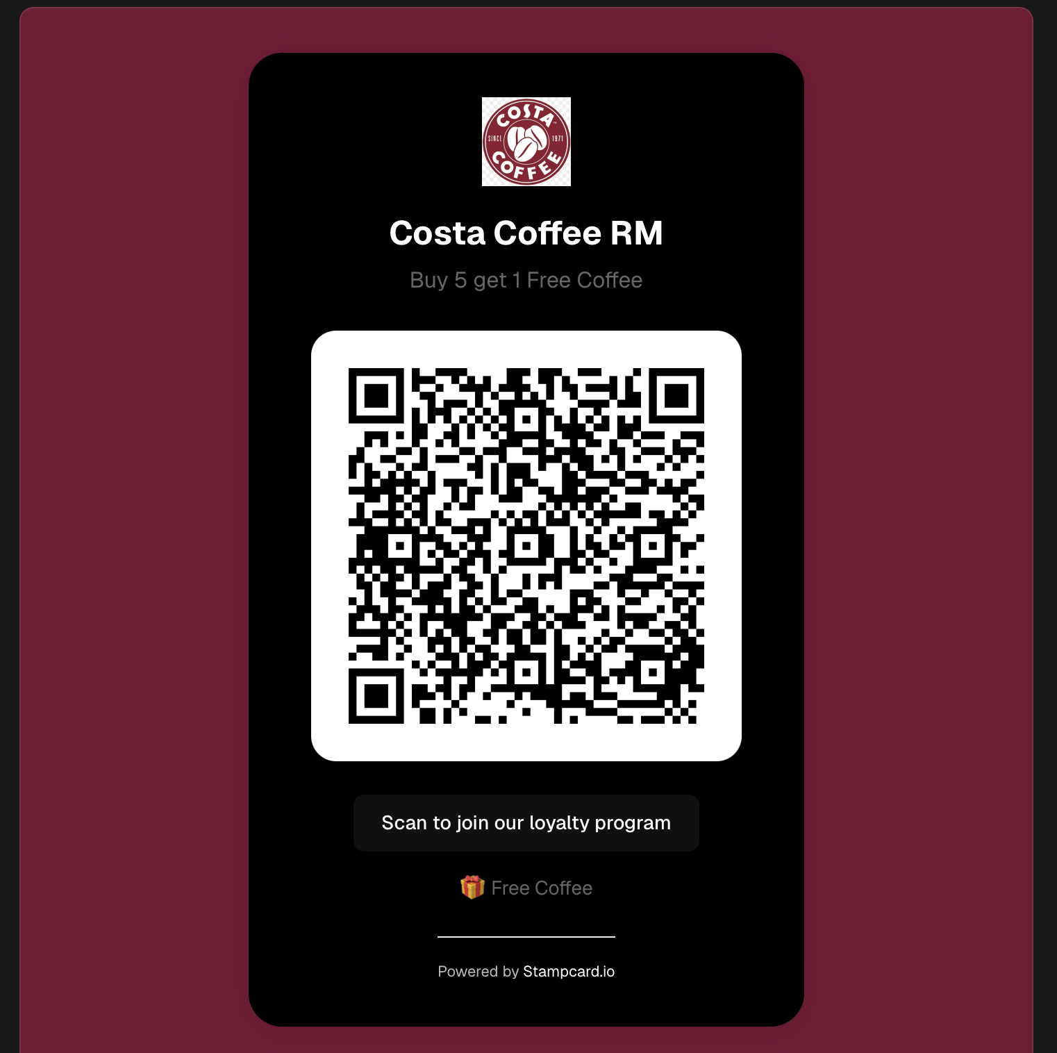 StampCard - Screenshot 3 showing product features and functionality