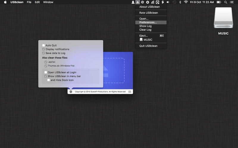 usbclean mac
