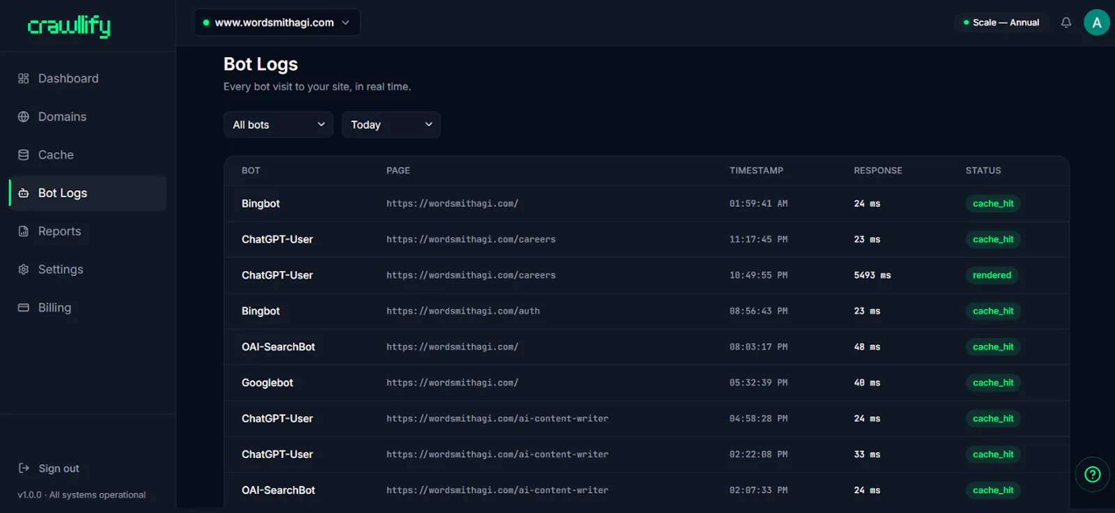 Crawllify screenshot 1