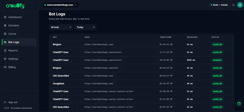 Crawllify screenshot 1