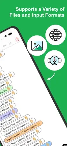 Outline AI - Screenshot 2 showing product features and functionality