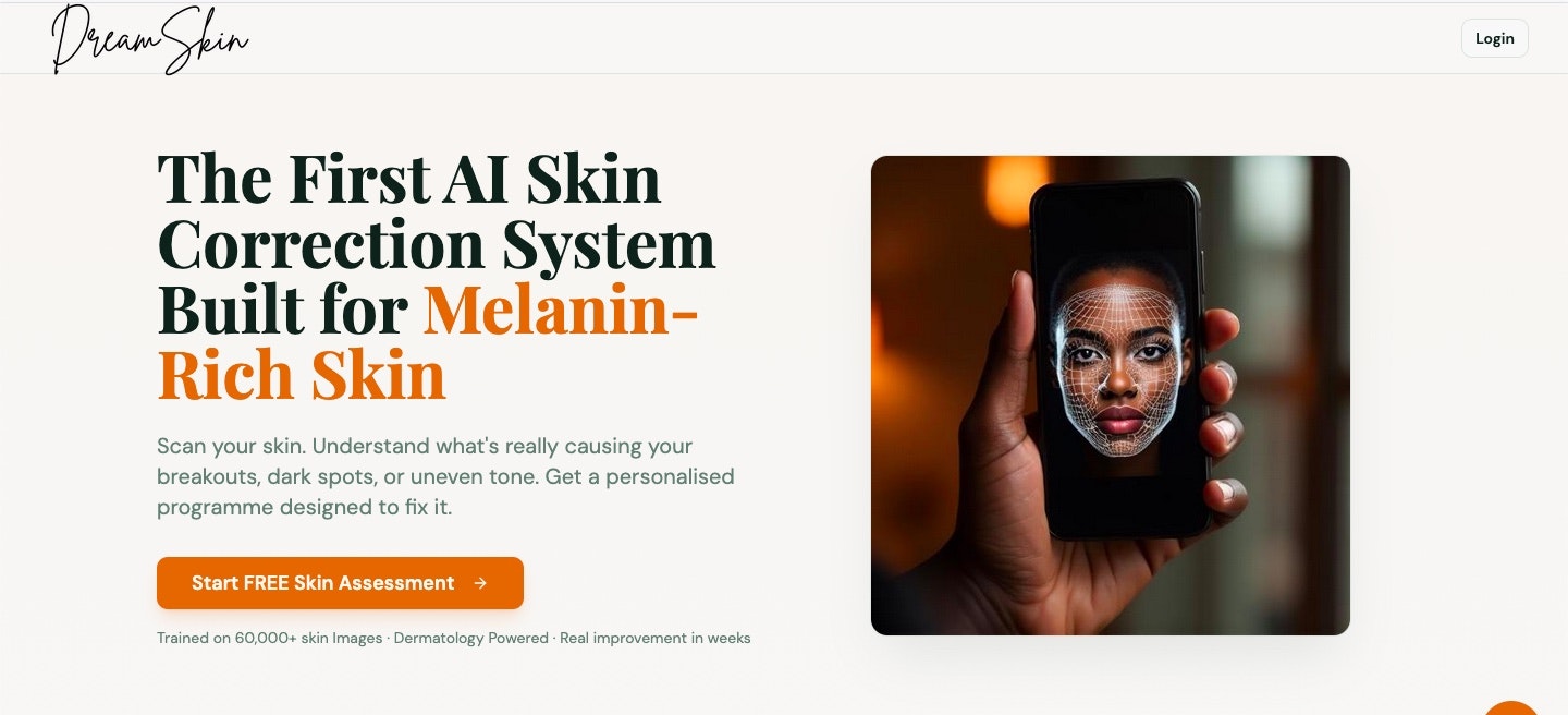 DreamSkin | AI Analysis for Melanin Skin gallery image