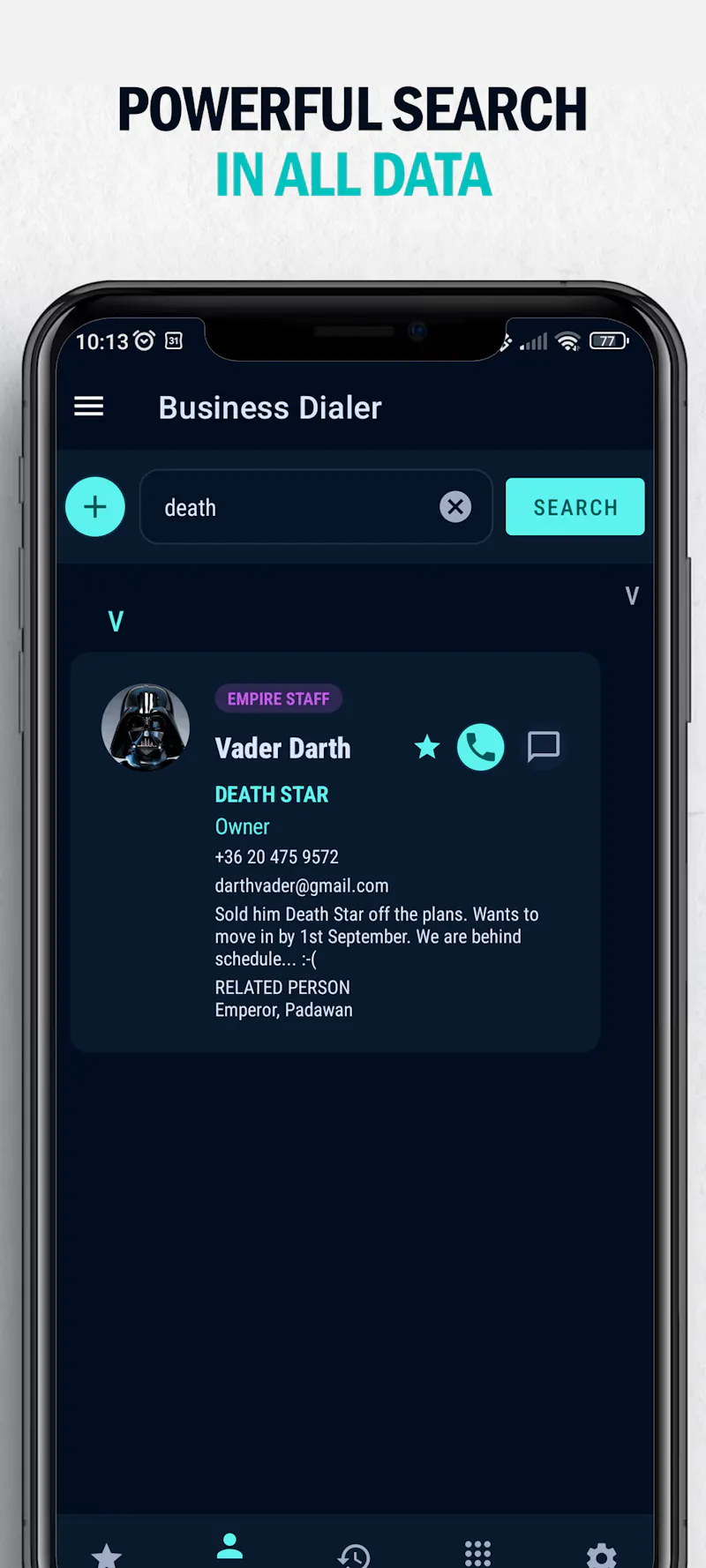 Business Dialer Contact Notes screenshot 4