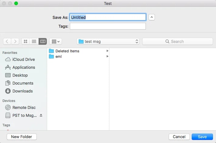 Conversor Mailvita PST para MSG para Mac media 3