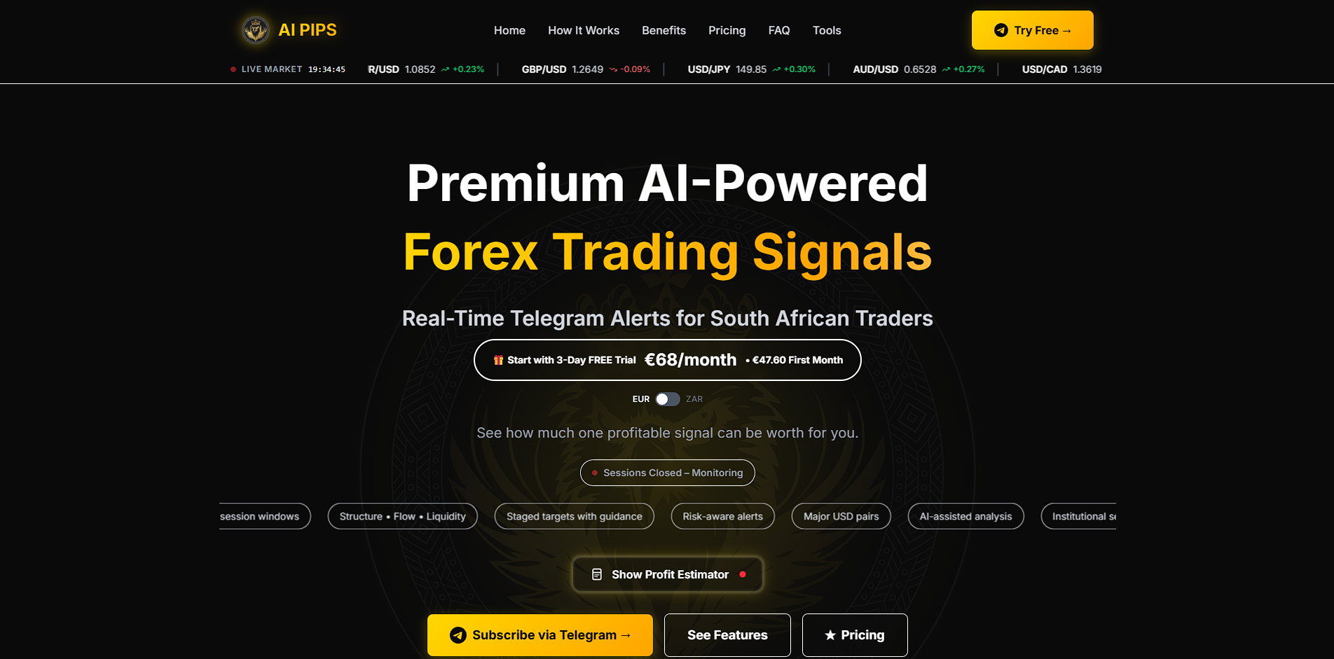 Premium AI-Powered Forex Trading Signals gallery image