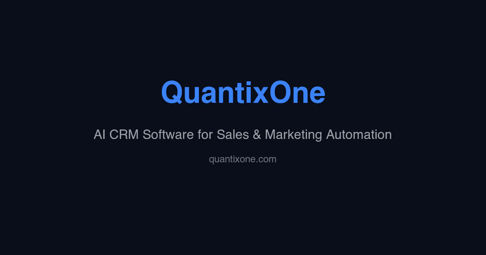 QuantixOne screenshot 2