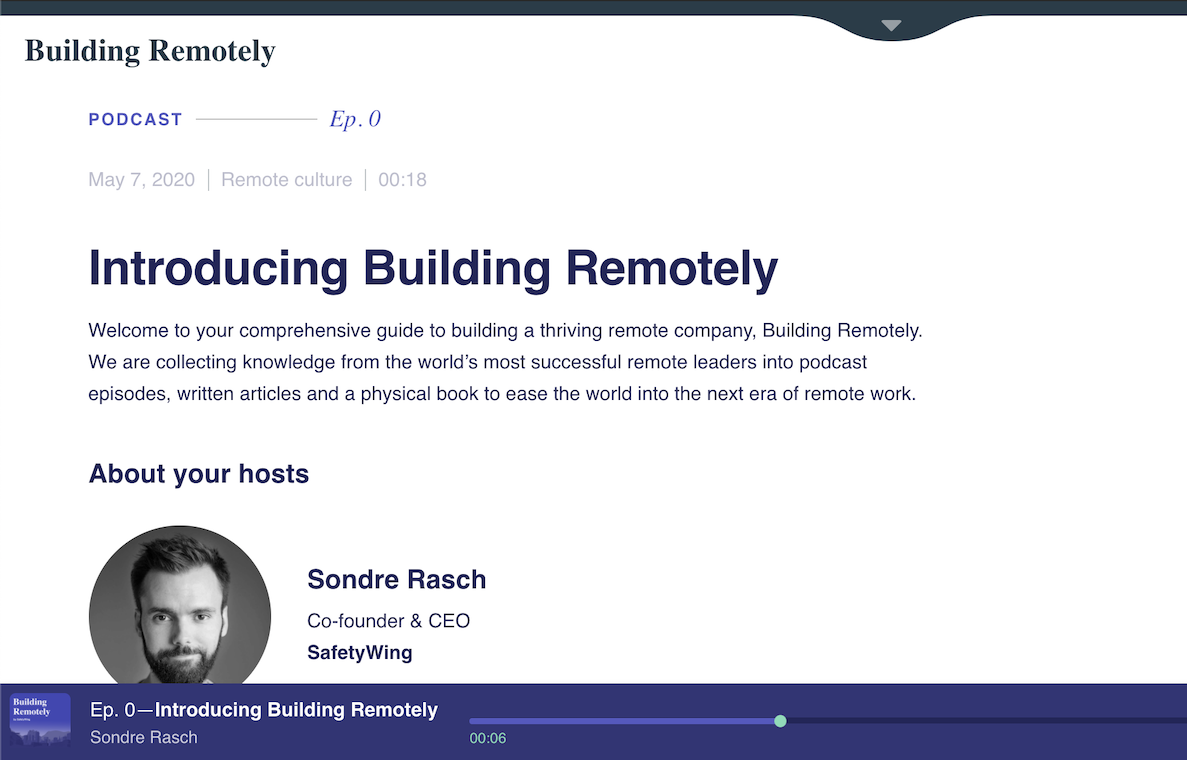 Building Remotely gallery image