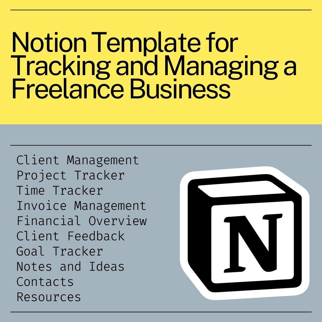 Notion Template for Freelance Business gallery image