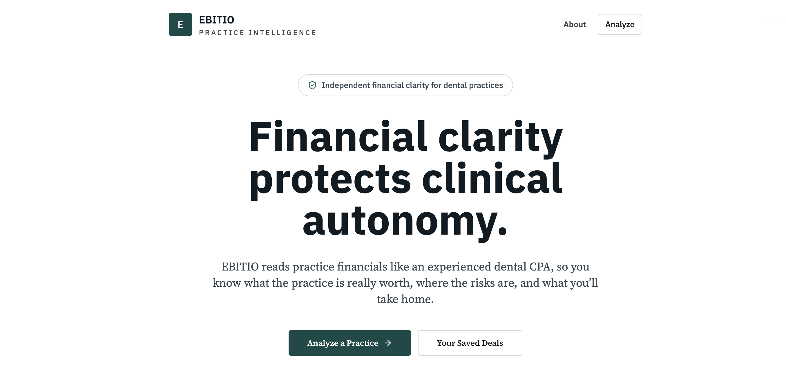 EBITIO: Financial clarity for dentists gallery image