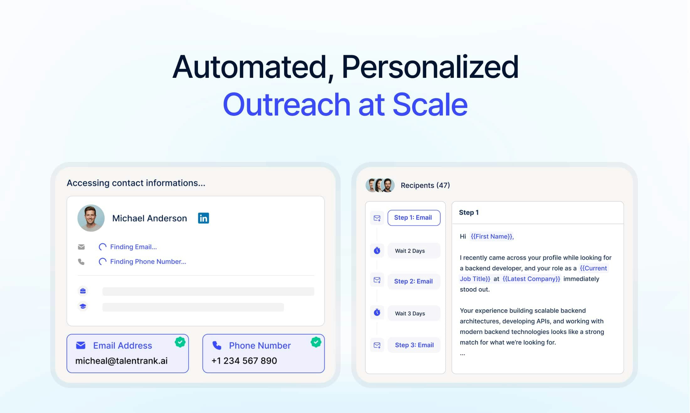 TalentRank AI Sourcing gallery image