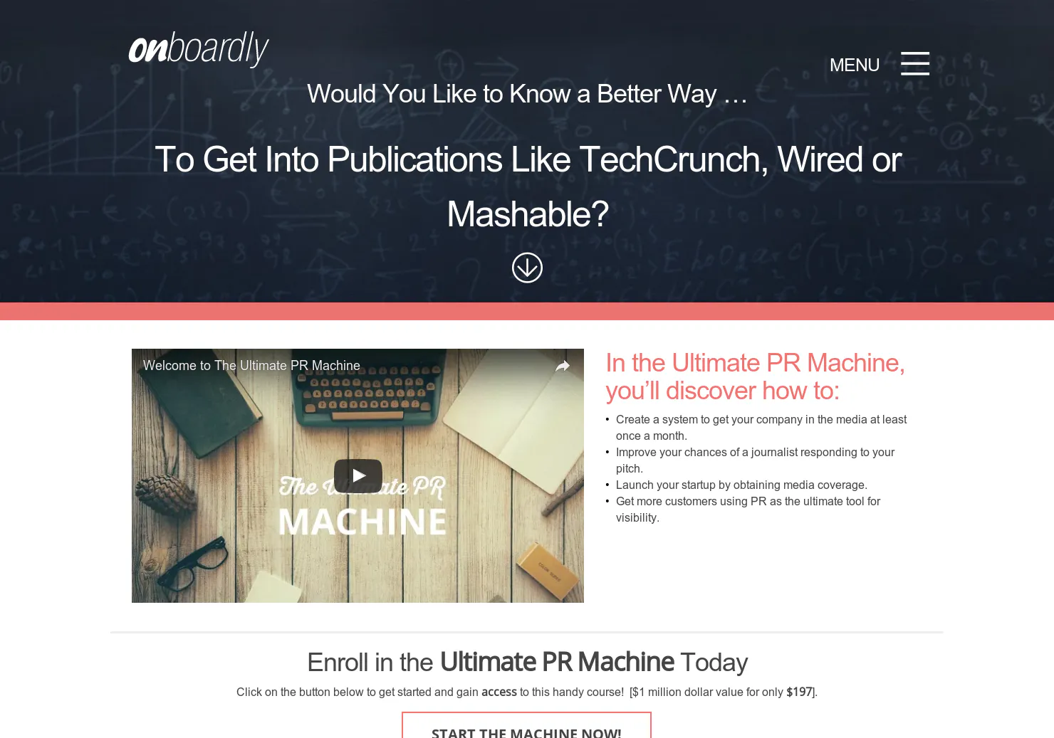 The Ultimate PR Machine